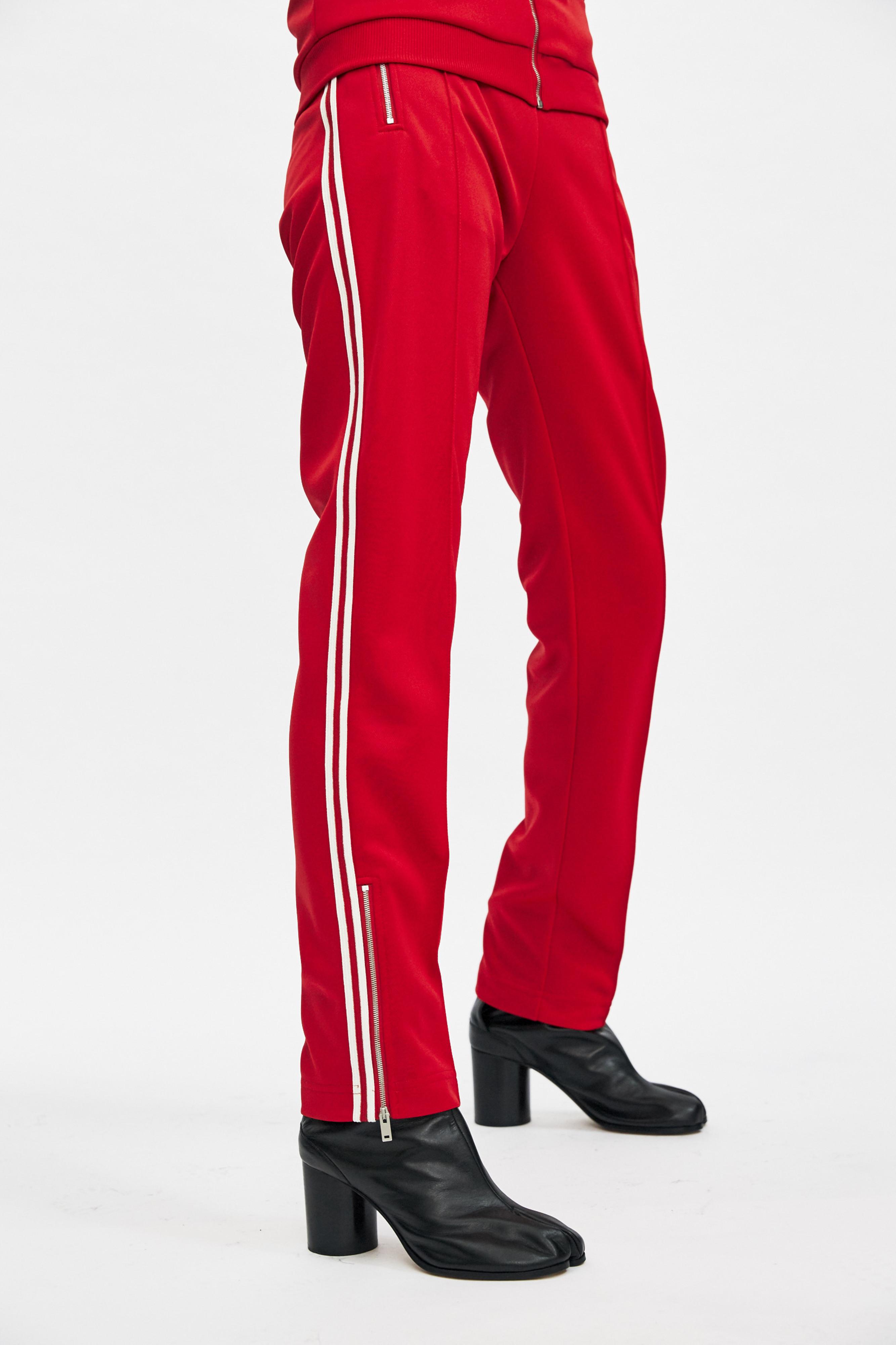 Lyst - Maison Margiela Red Tracksuit Pants in Red